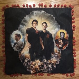 Supernatural Graphic Throw Pillow Cover Culturefly